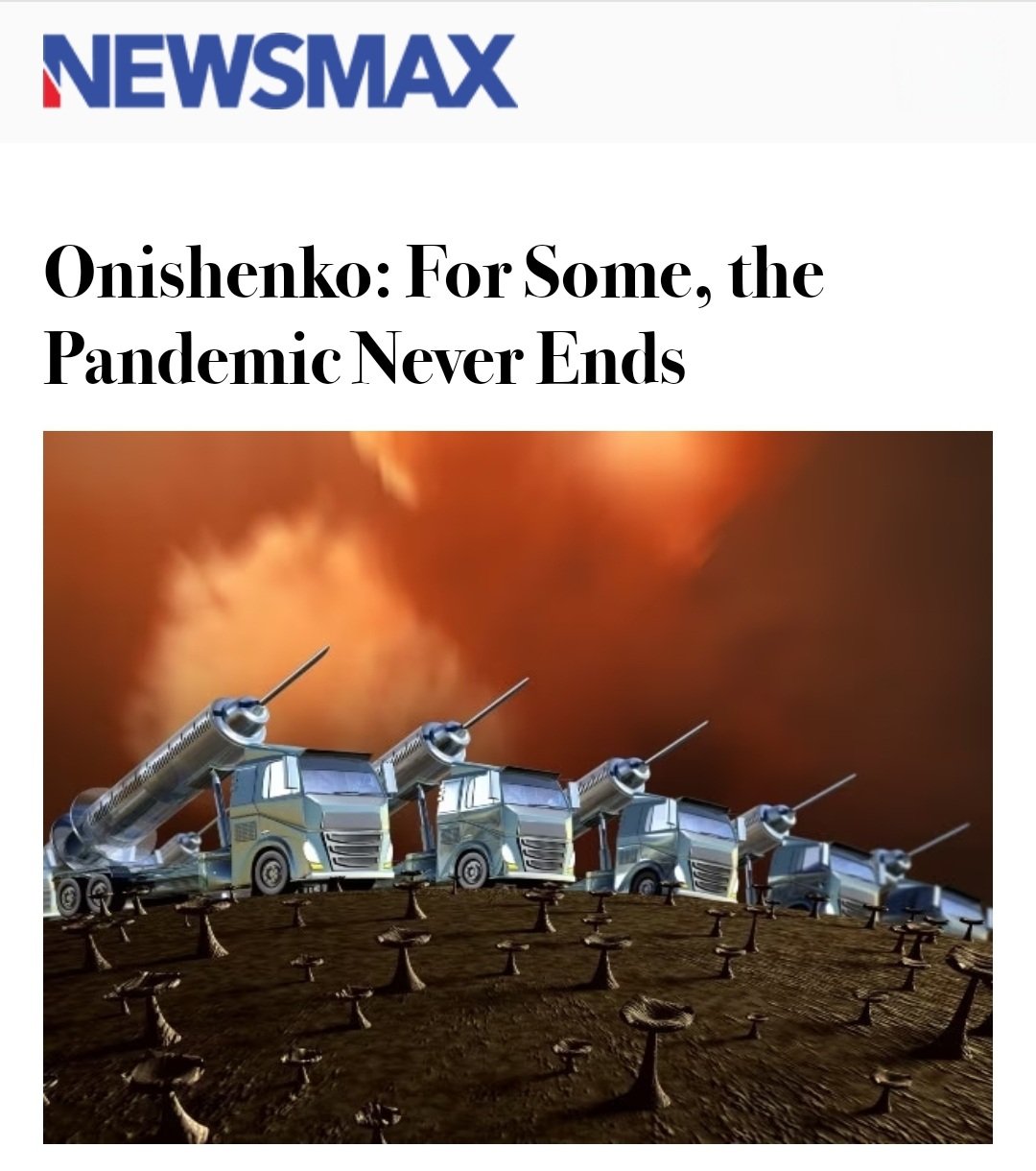              Onishenko: For Some, the Pandemic Never Ends 