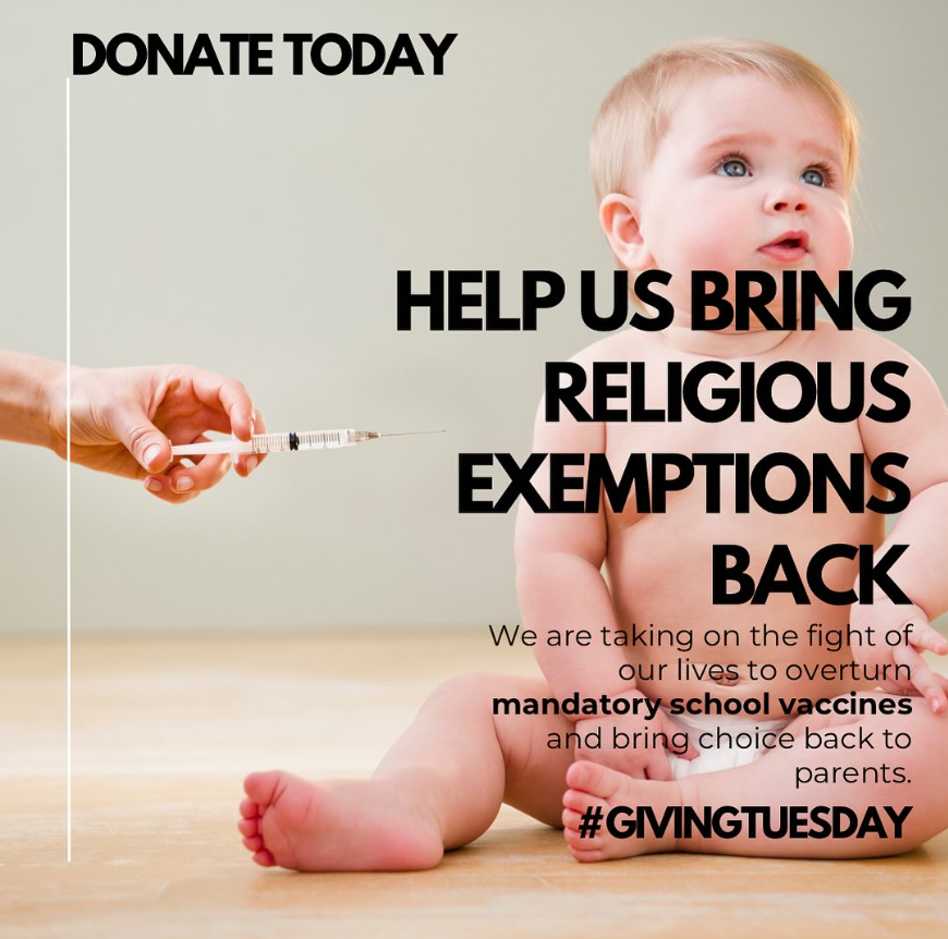 Help Us Bring Religious Exemptions Back