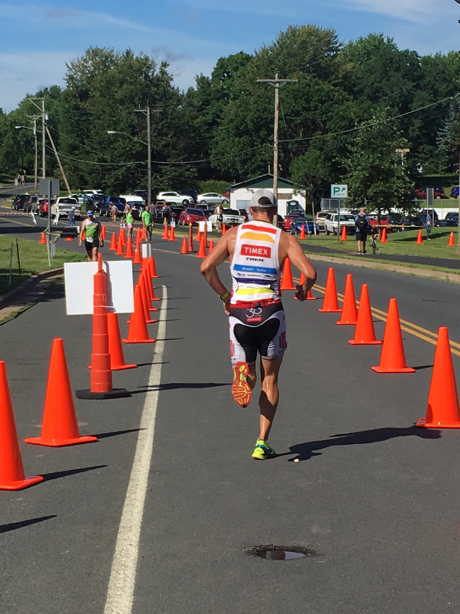 Tim Hola on the run in Minnesota