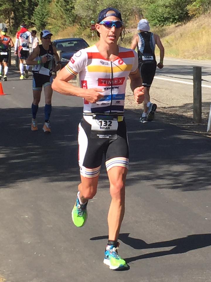 Brian Schaning running his way to 2nd overall 