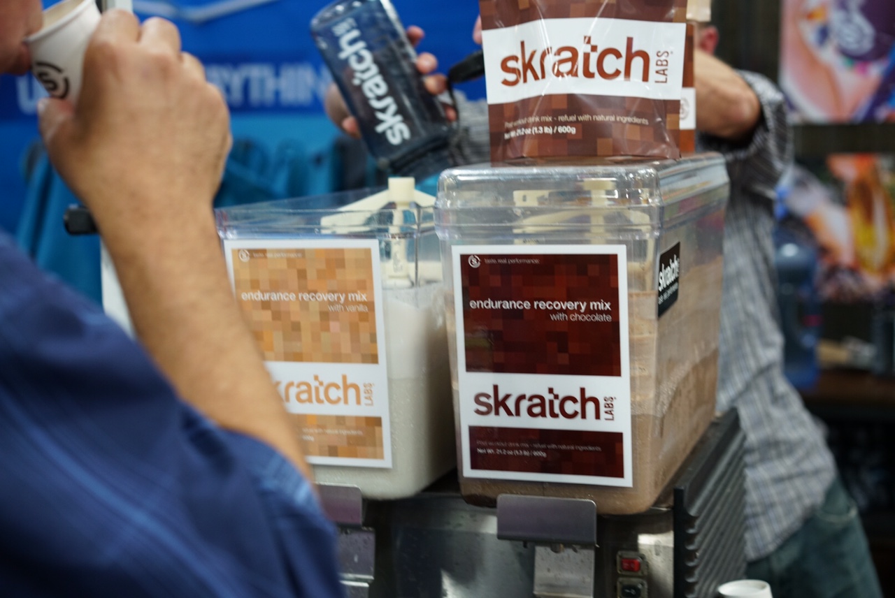 Skratch Labs' new Endurance Recovery Mix - Made with real ingredients like whole milk (No protein isolate stuff), and real flavoring from vanilla beans, chocolate, and coffee. YUM!