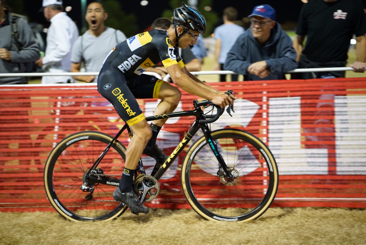 Trek's new team, Telenet, had a large contingent of athletes racing.