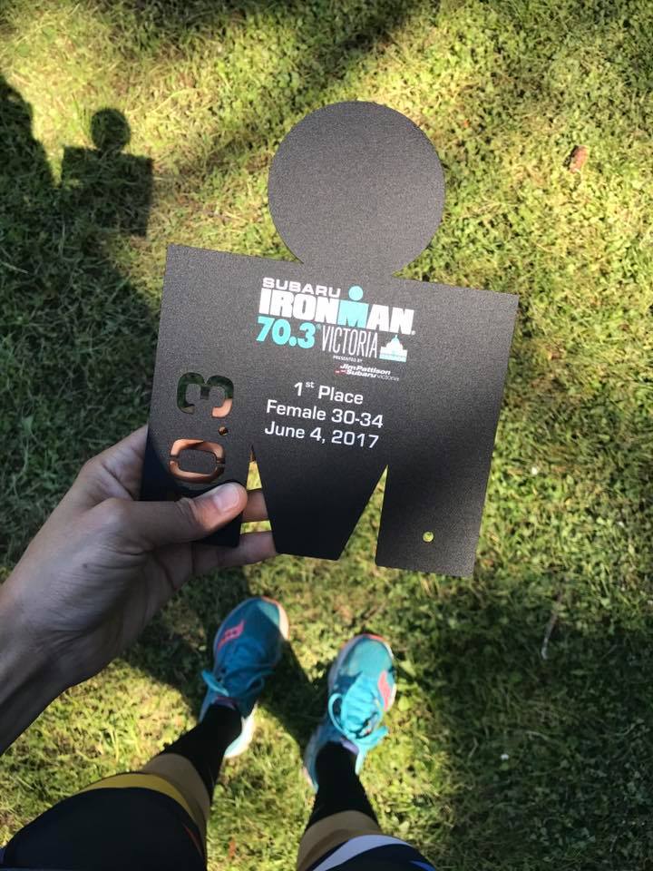 Sam Mazer showing off some fresh hardware.