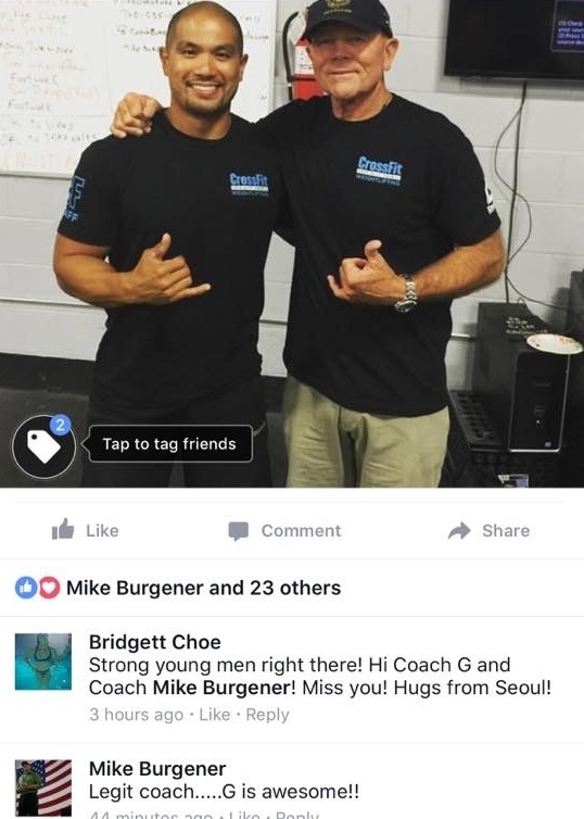 Facebook-Crossfit Weightlifting course, August 2016