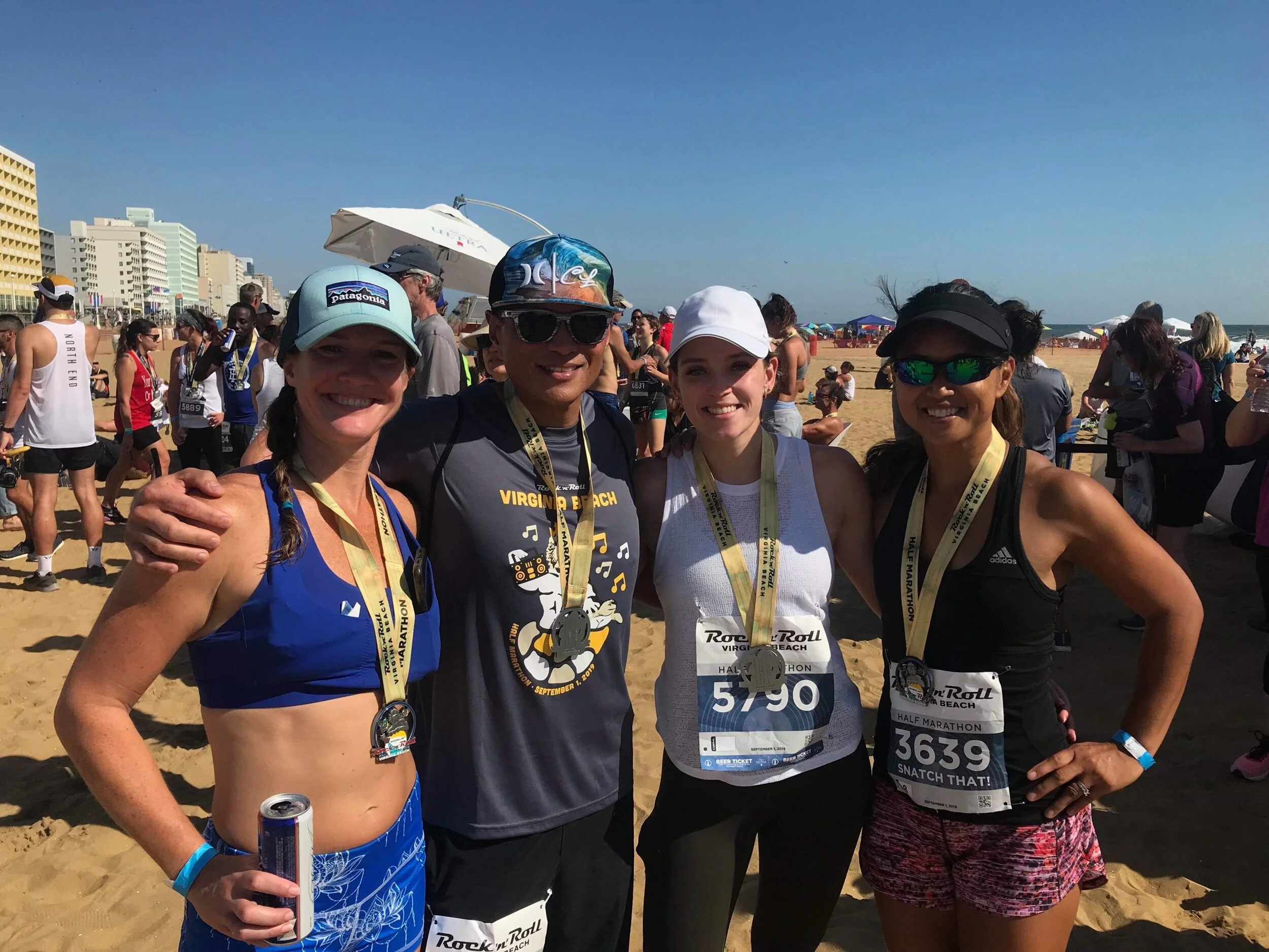 Rock and Roll Half Marathon! Shana’s 1st 13.1 mi race! Sept 2019 w/ Stephanie, Gil, & Julie