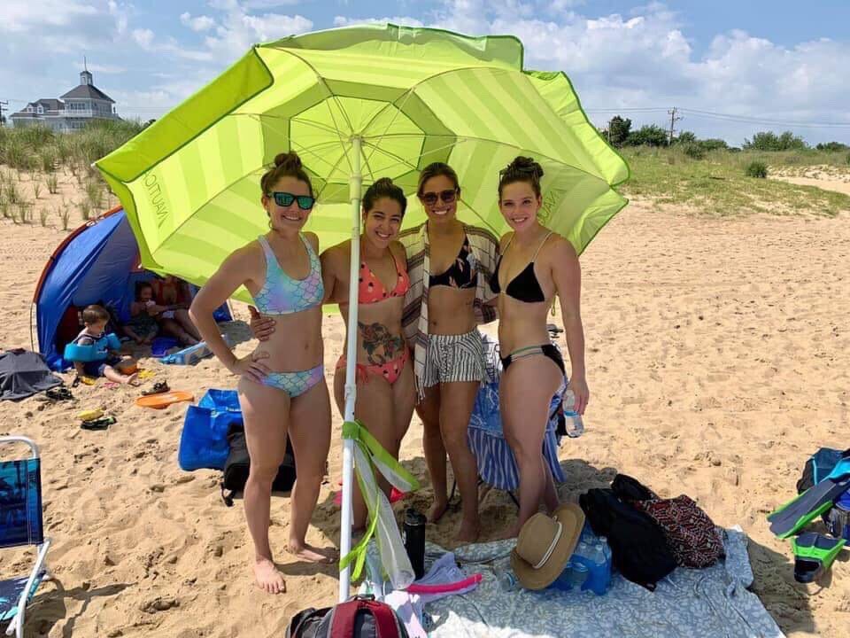 DBCF Beach WOD! ShaNa w/ AMber, Kim, and Meriah July 2019