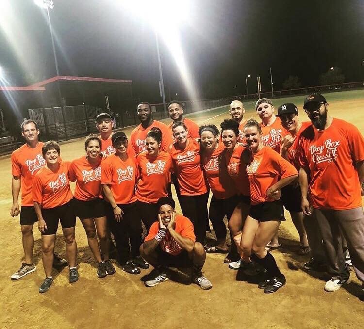 Shana w// the DBCF Softball Team! August 2018
