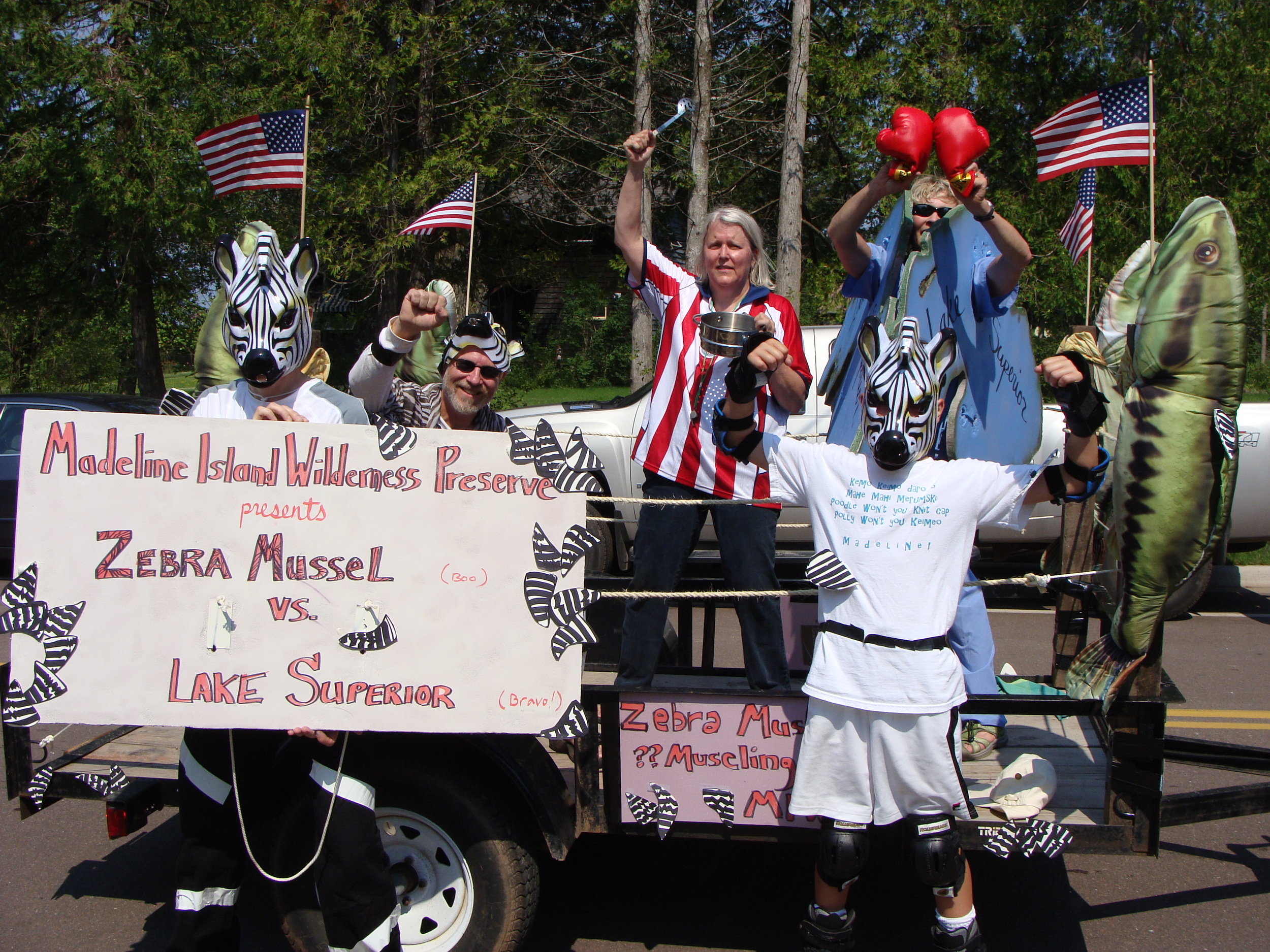 2012 Zebra Mussels Parade Entry
