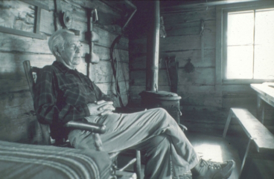 Sigurd Olson, photo by Don Albrecht, Bayfield, WI