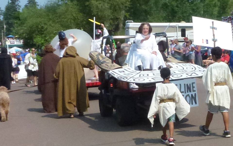 Celebrating the 4th with MIWP paraders!