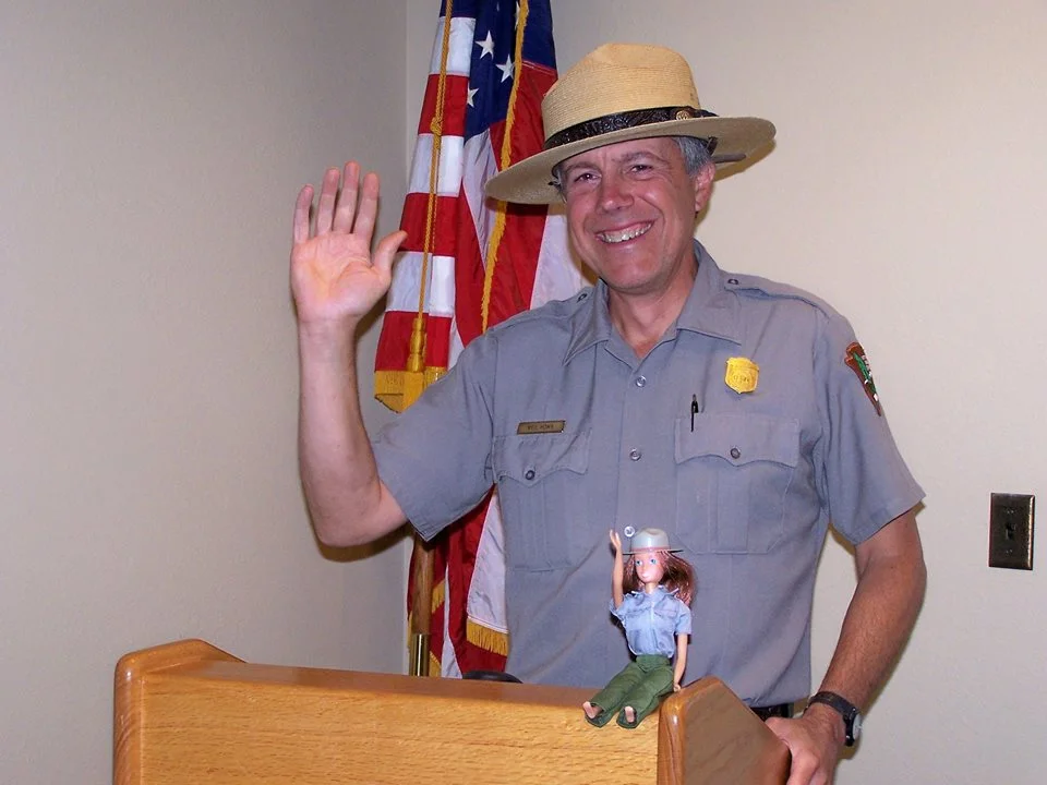 Neil Howk's last day with the National Park Service