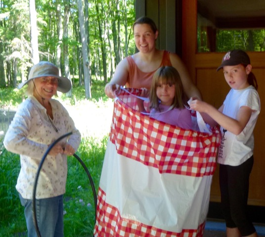 Getting Ready for the 4th of July Parade