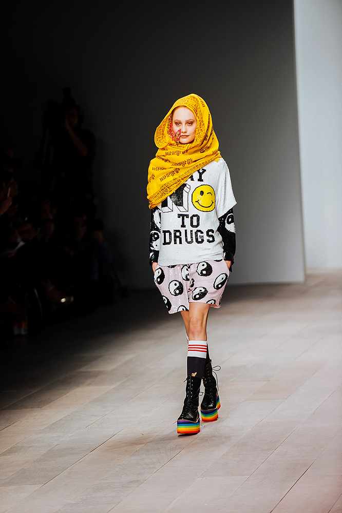 Ashish Catwalk Show London Fashion Week on the 21st of February