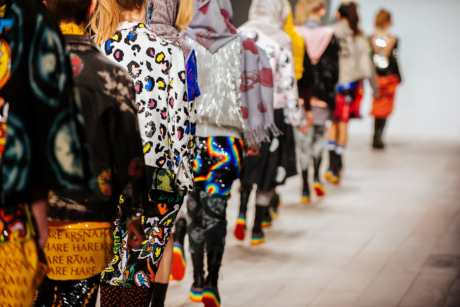 Ashish Catwalk Show London Fashion Week on the 21st of February