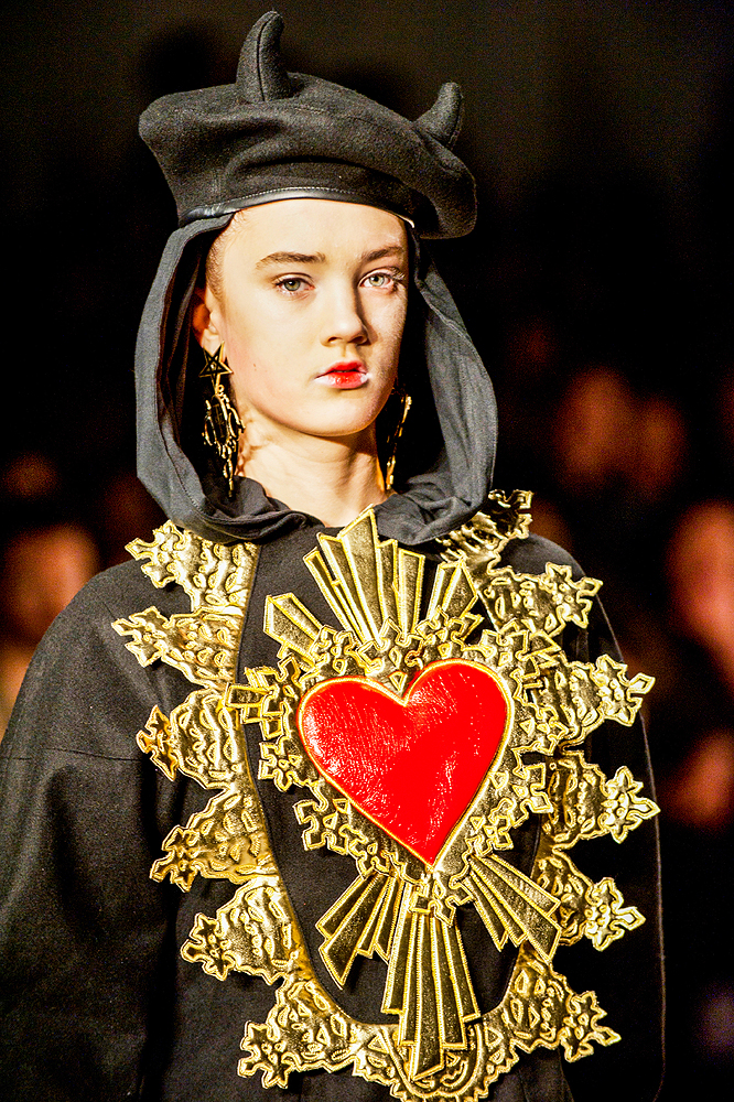 KTZ Catwalk Show London Fashion Week on the 21st of February 201