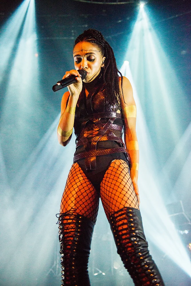 FKA Twigs - Roundhouse, London 20/02/15 | Photo by Gaëlle Beri