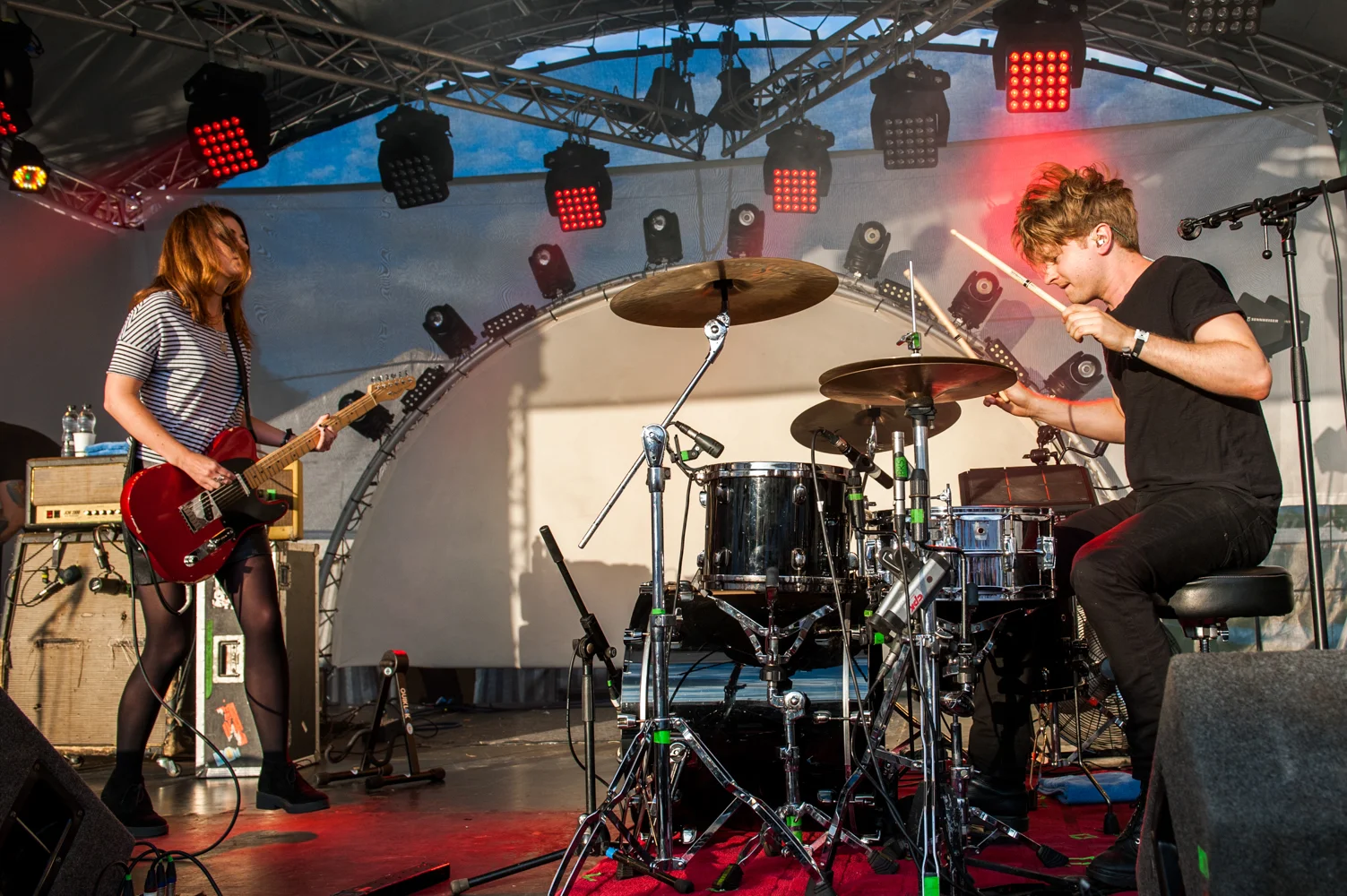 Standon Calling 2016 - Blood Red Shoes