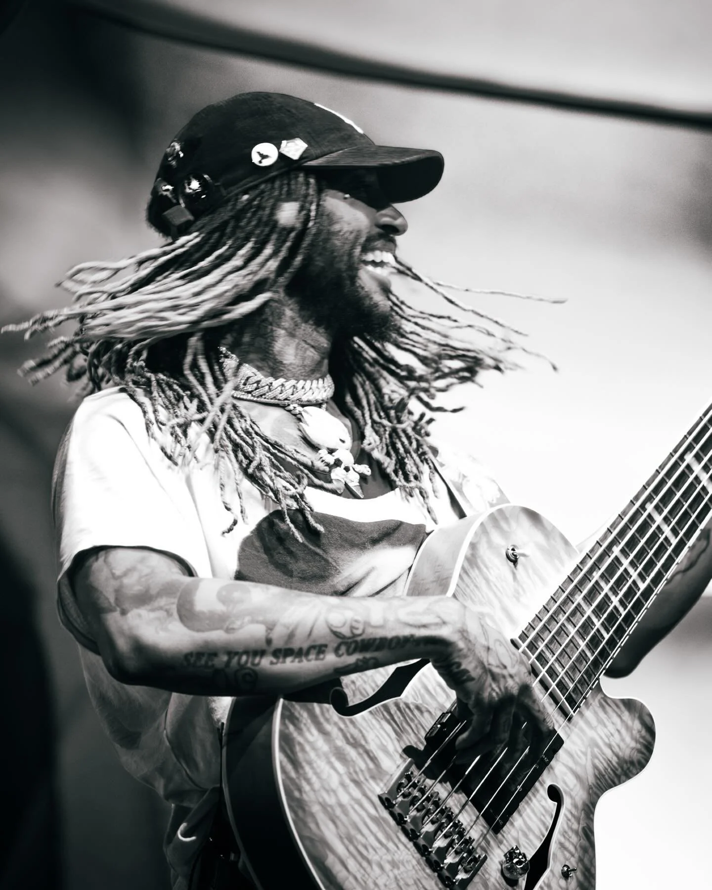 Had the best time photographing @thundercatmusic in Edinburgh. What an amazing show ! Thanks for the opportunity 🙏