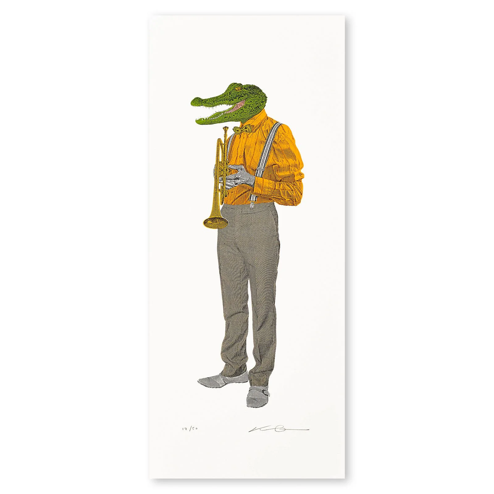 The Alligator on Trumpet