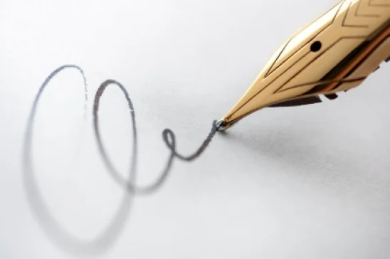 When God Signs His Name . . .