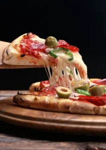 "We've got the best pizza in town!"