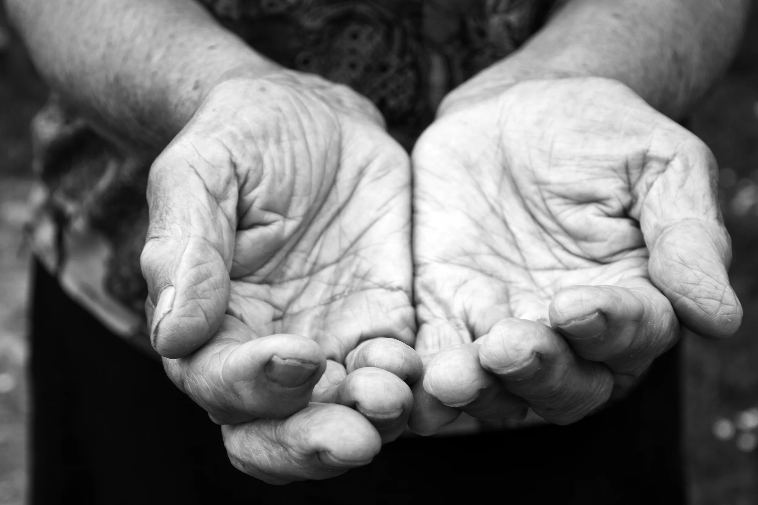 Why I hold "open palms" before Jesus