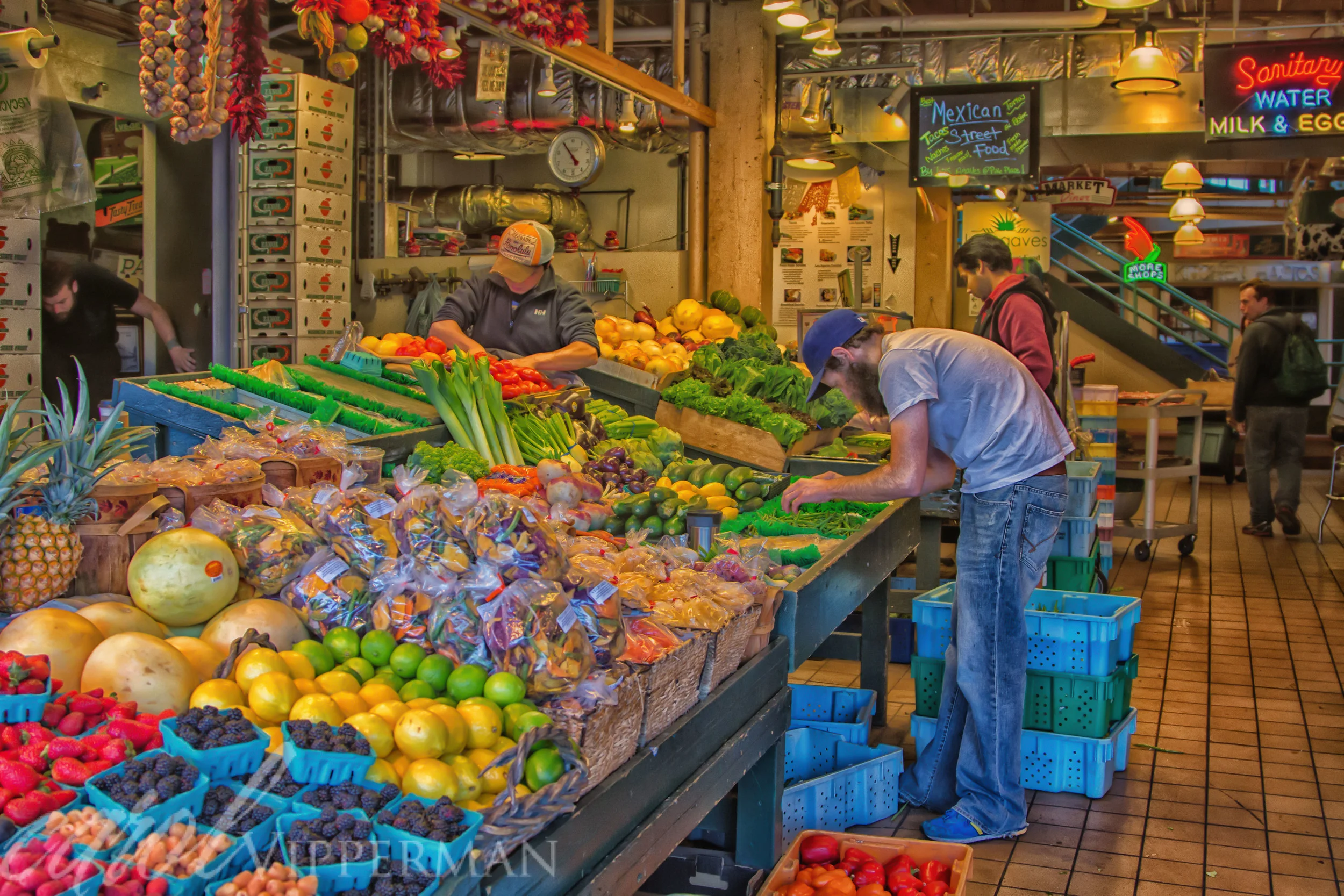 Working at the Market