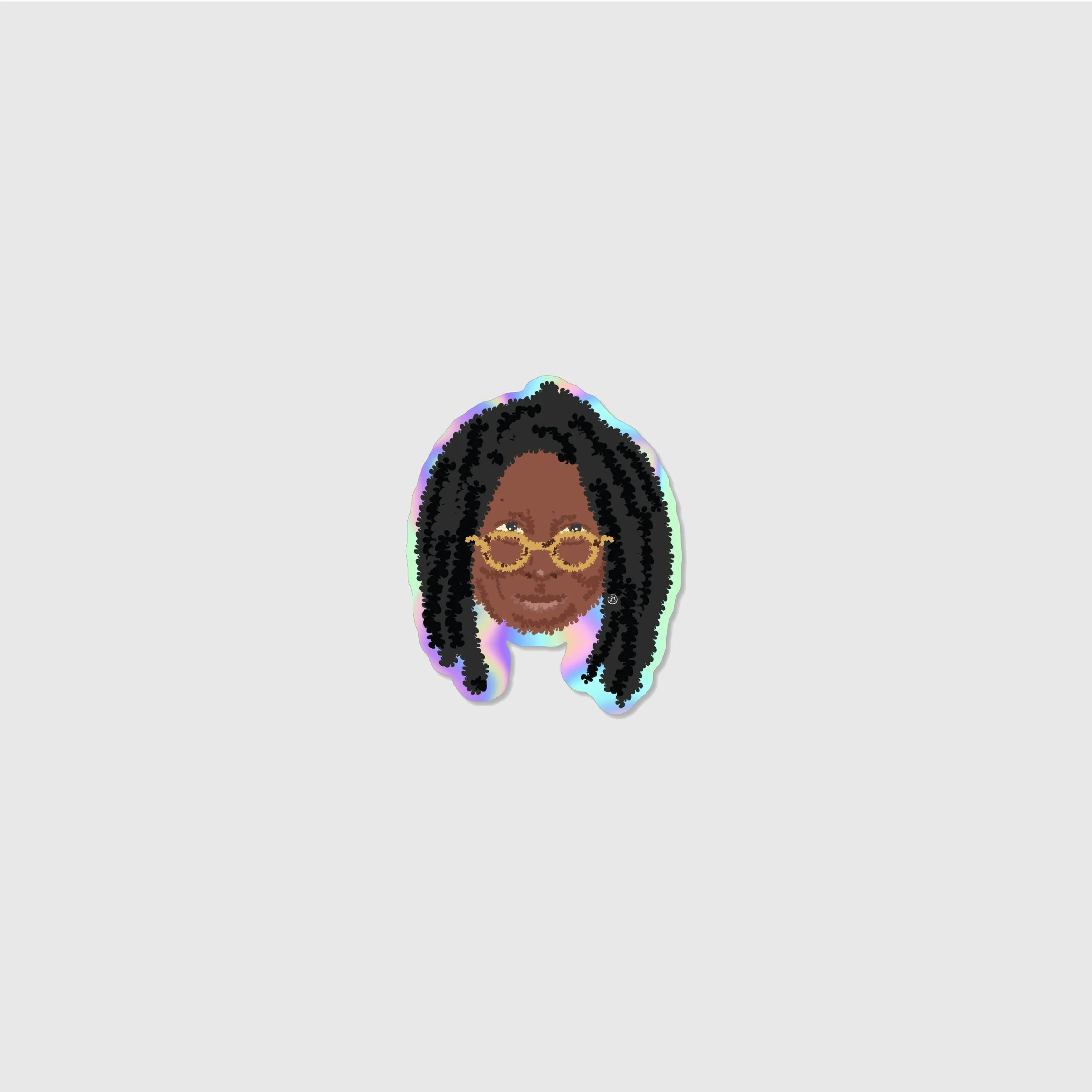 Whoopi Sticker 4 pk