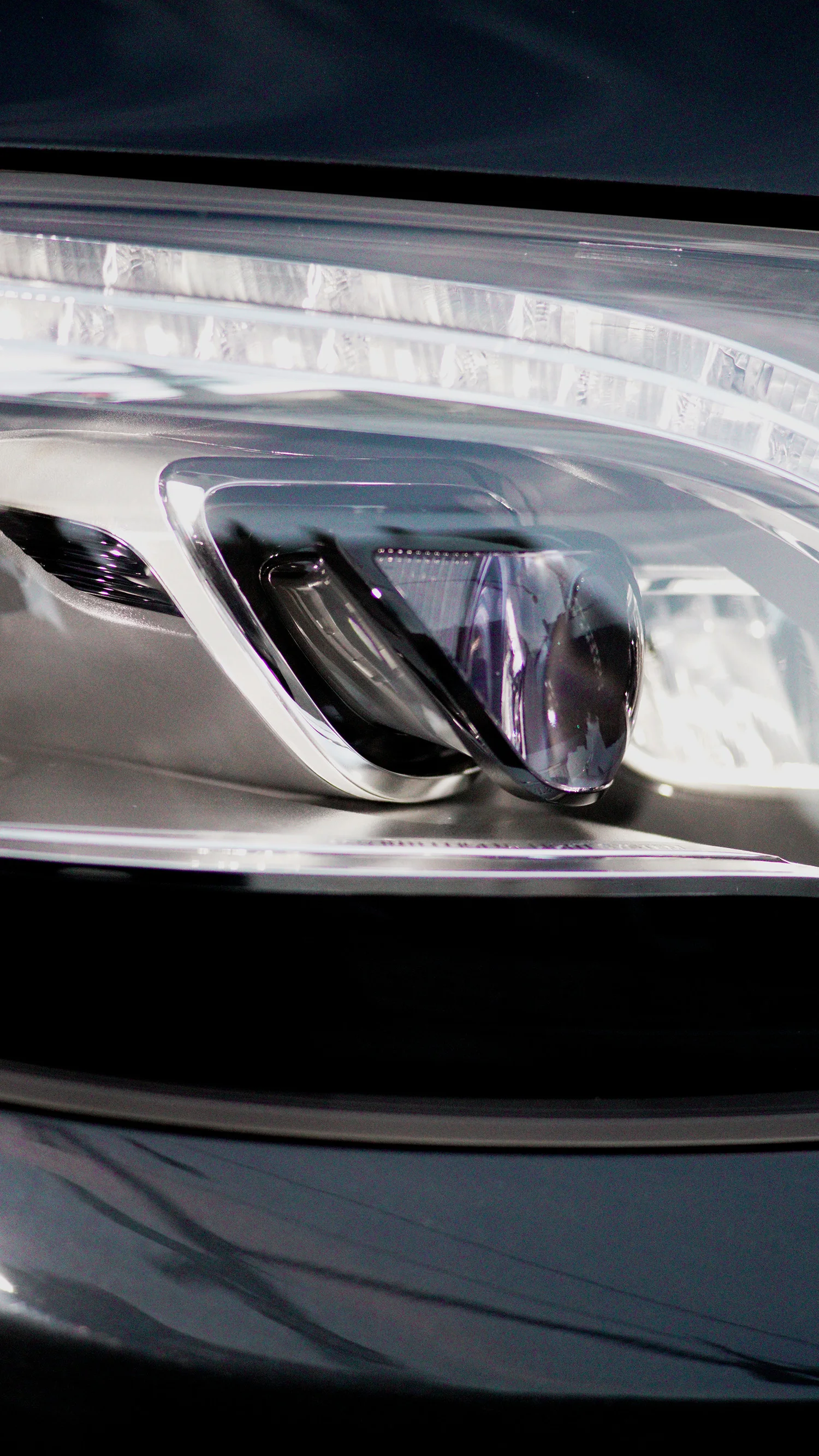 S-Class headlamp, NYC, 2016