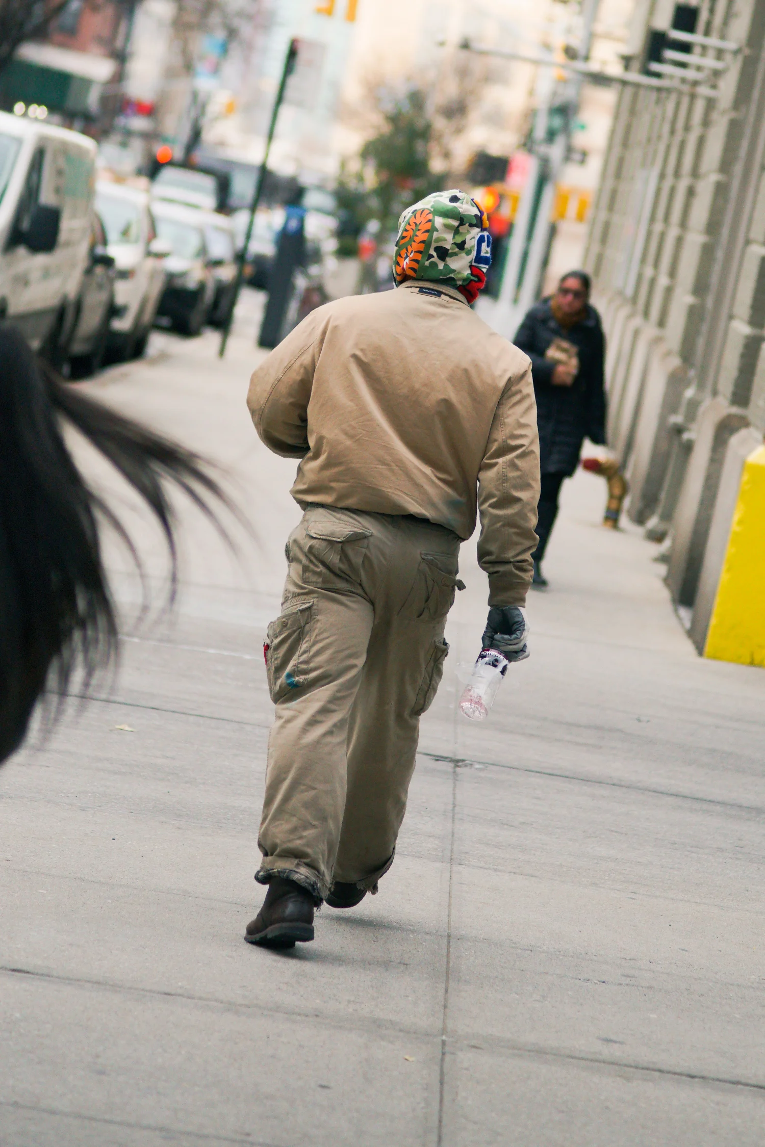 Bape hoodie on Spring, NYC, 2017