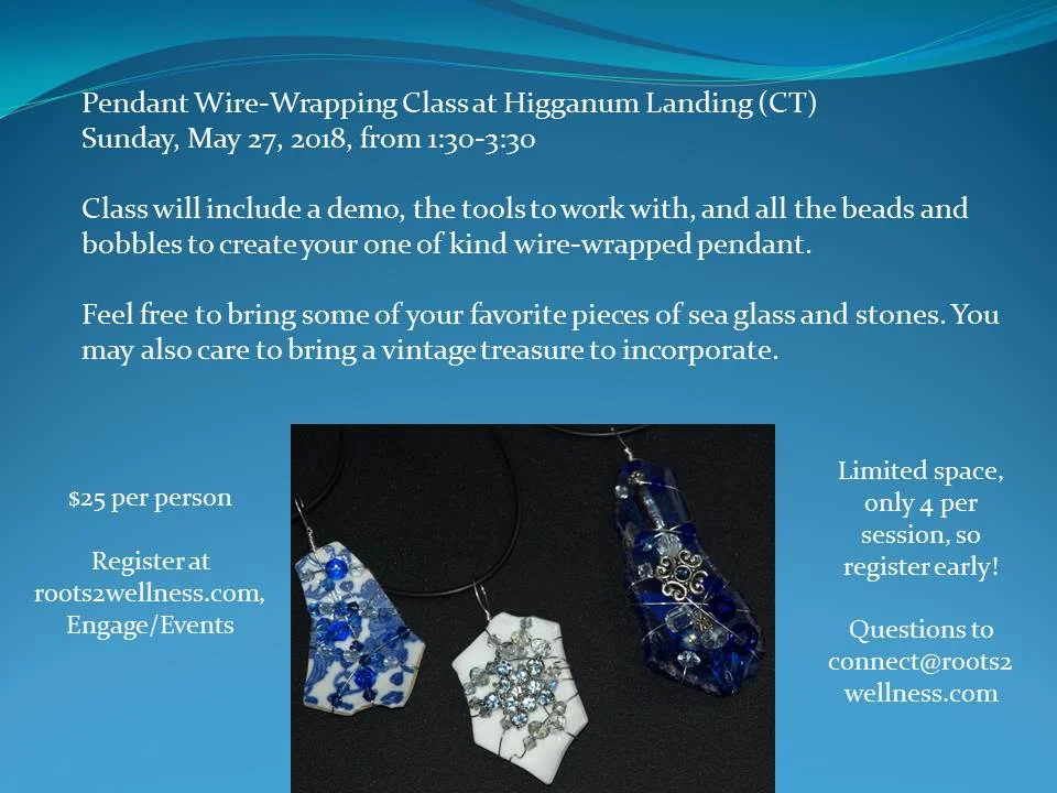 Pendant Wire-Wrapping Class