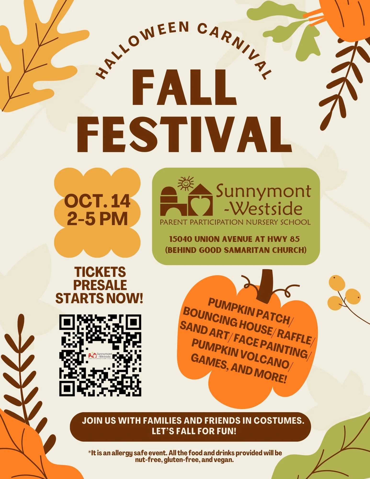 Fall Carniva Fall Festival & Halloween Carnival — Sunnymont-Westside
