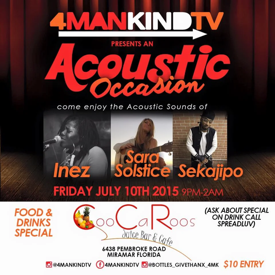 Acoustic Occasion at CooCaRoos 