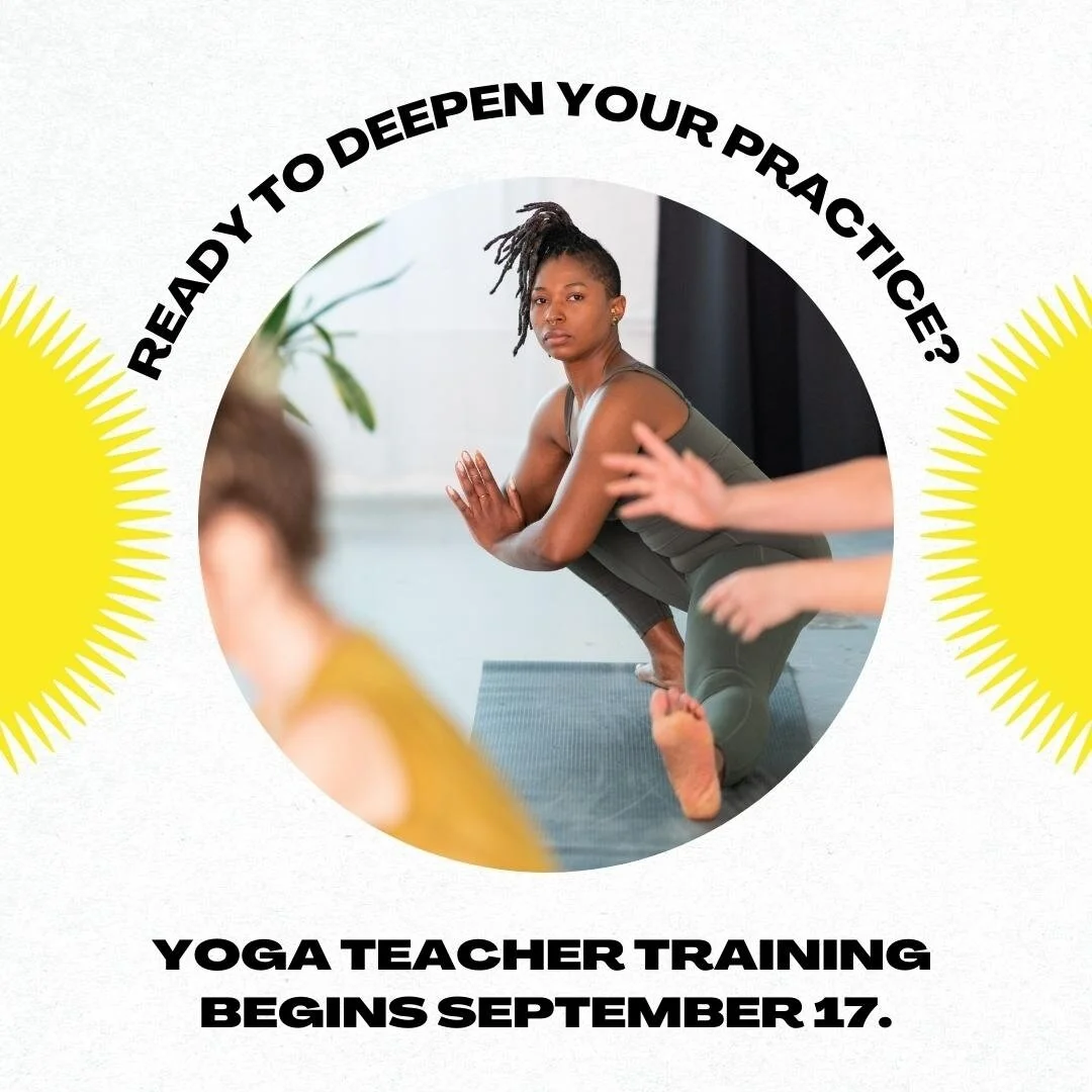 Your time is now. Link in bio to learn more about our Fall 2022 Yoga Teacher Training. ⁠