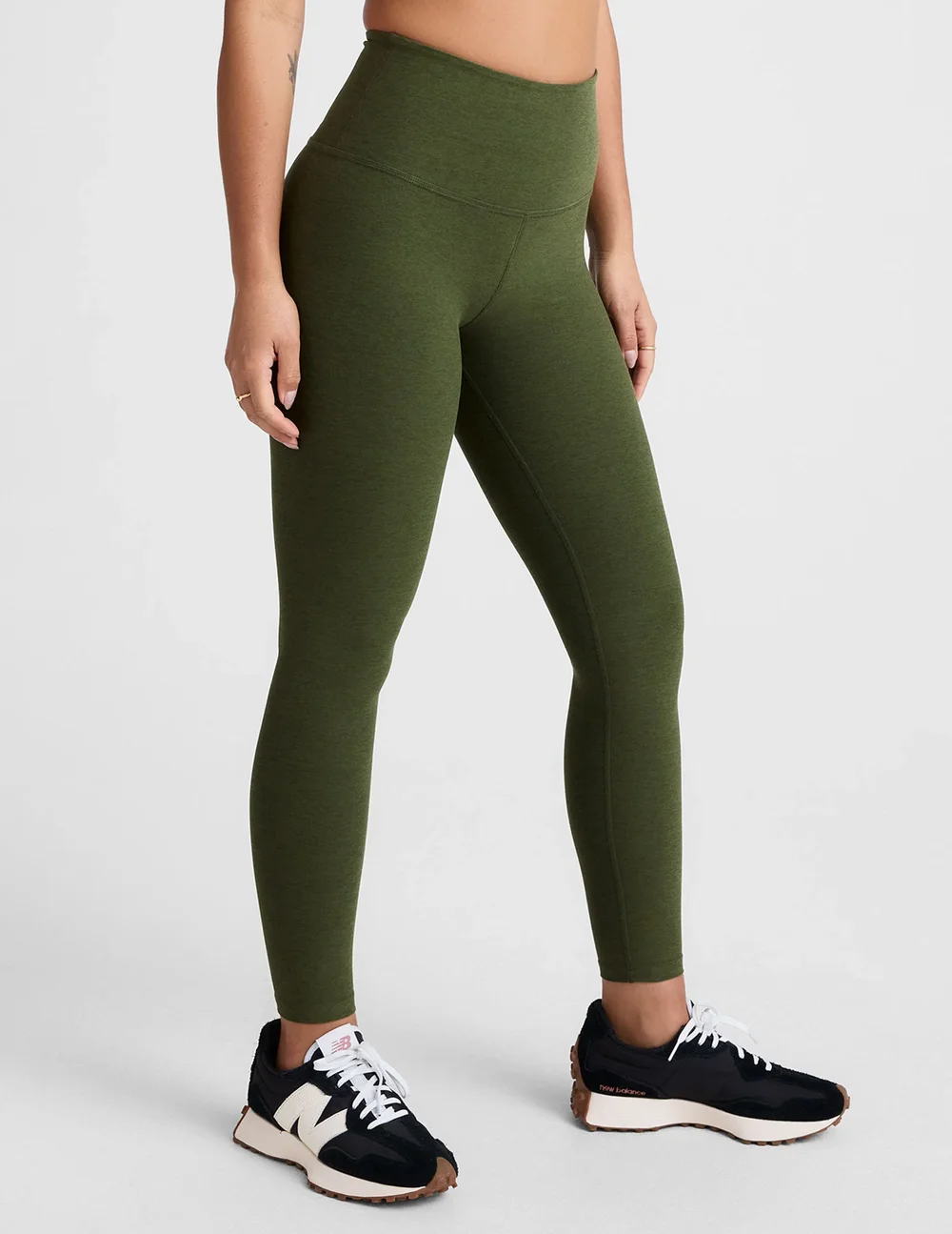 Army Green Heather Beyond Yoga Spacedye Caught In The Midi High Waisted Legging SD3243 Tiny Buddha Yoga Army Green Heather Beyond Yoga Spacedye Caught In The Midi High Waisted Legging SD3243 Tiny Buddha Yoga