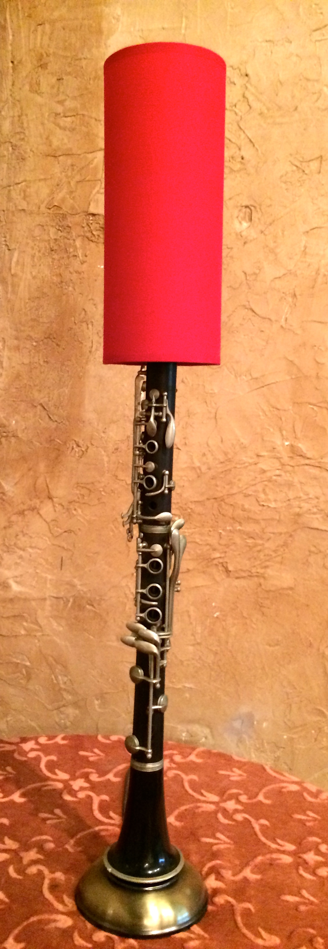 Also from Ivan and the Baer, clarinet lamp designed and created by Scott Rieffer