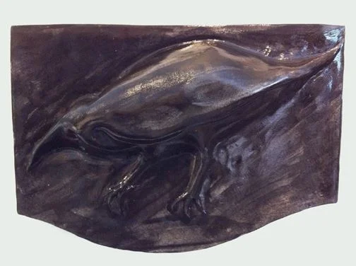 ceramic bird by michael padgett