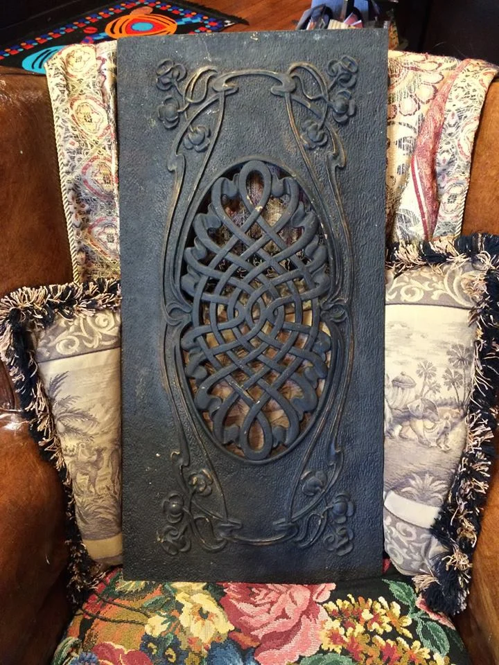 collectable metal art nouveau piece