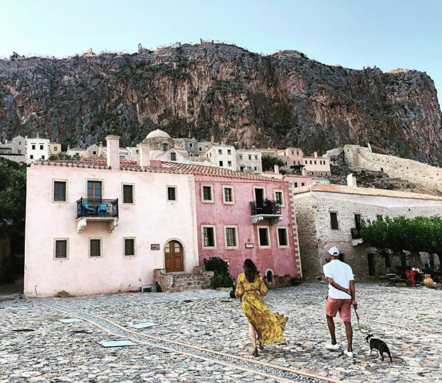 Colorful &amp; stunning Monemvasia, Greece
-
What a vision of a place and time wonderfully spent for a wedding and connecting with two amazing friends. -
#greece #monemvasia #wedding #friends #colorful #architecture #bostonterrier #ellada #greekweddi