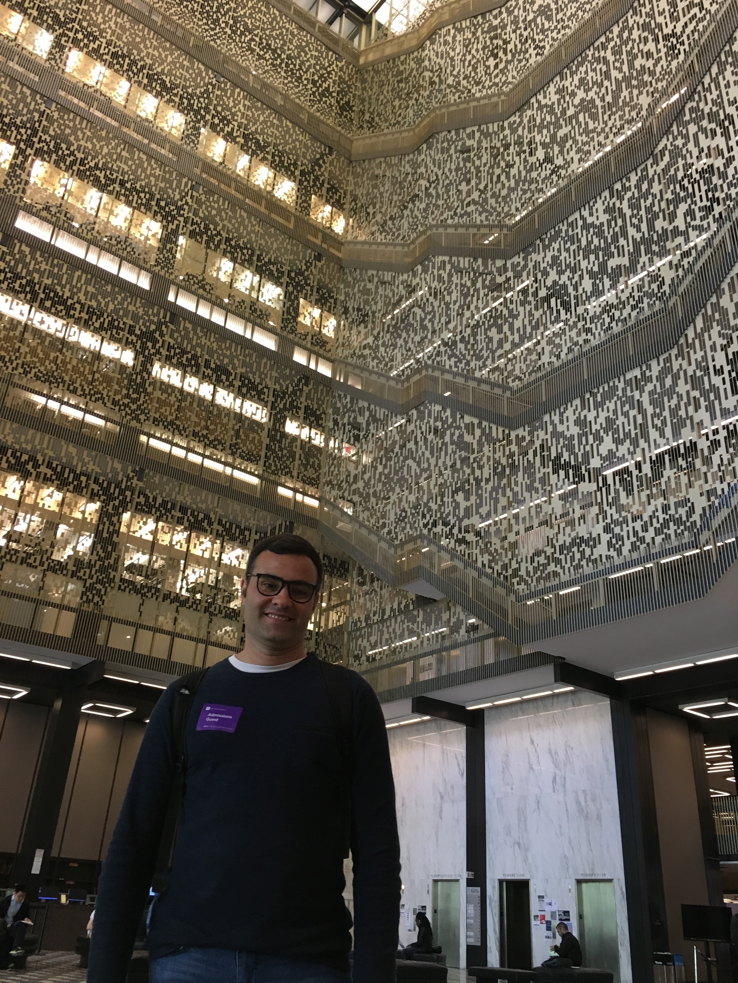 NYU's main Library, Bobst.