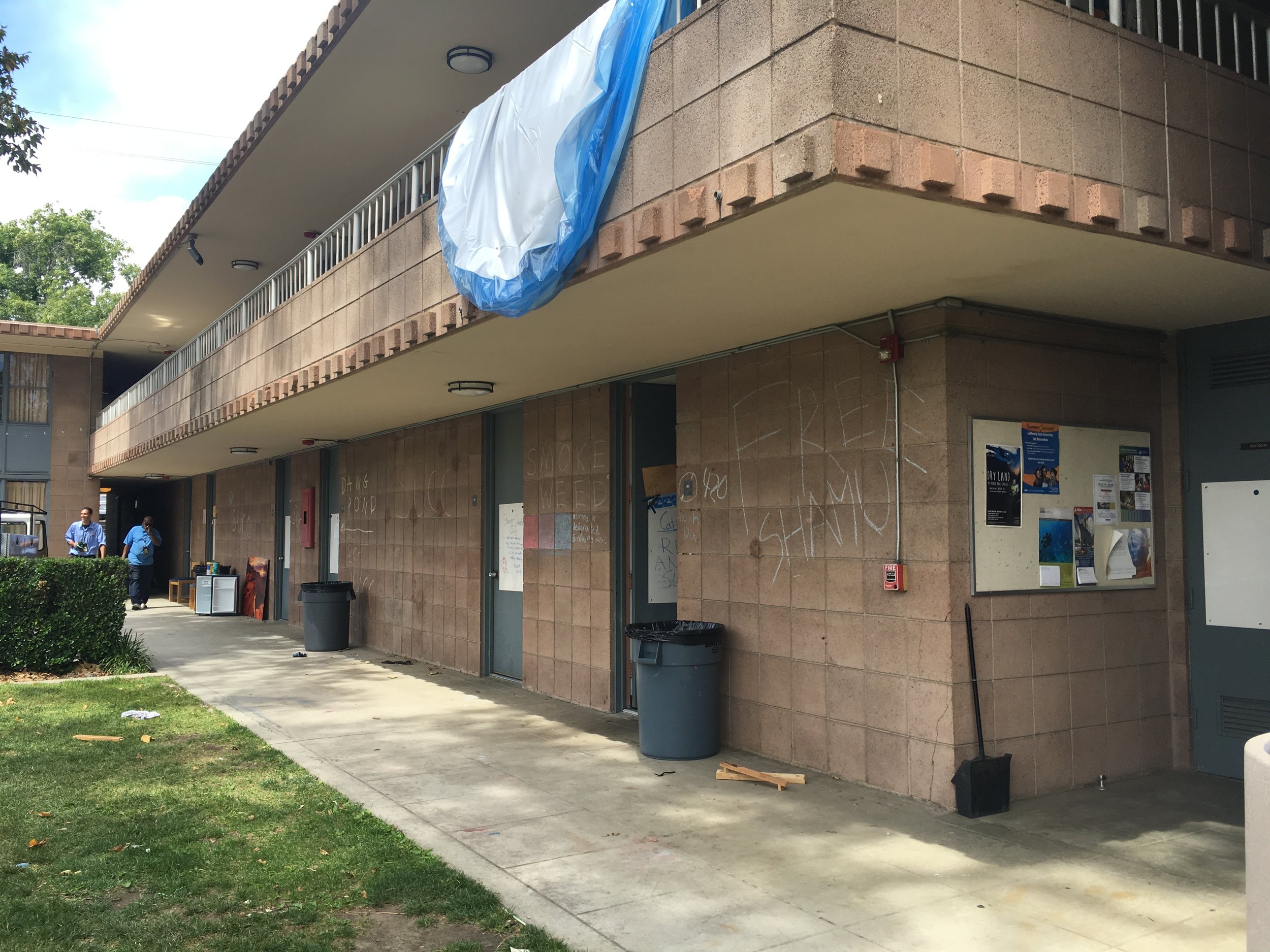 A peek of Harvey Mudd College last summer
