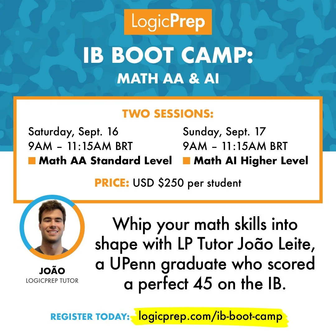 Online IB Boot Camp Math AA & AI — LogicPrep Education