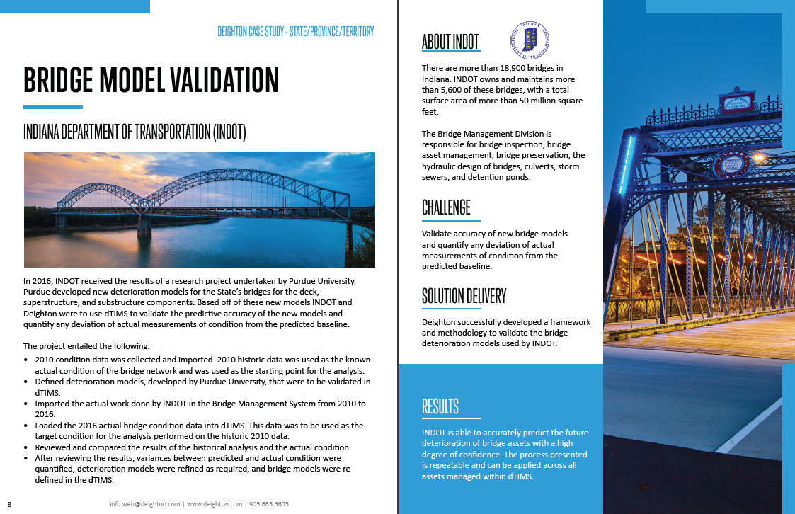 Bridge Management Validation