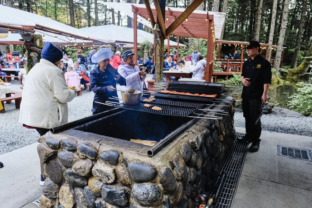 alaska disney cruise juneau gold creek salmon bake