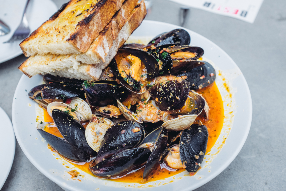 Mussels and Clams