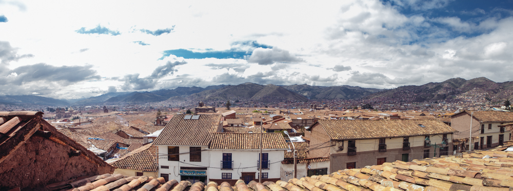 The view from my hostel
