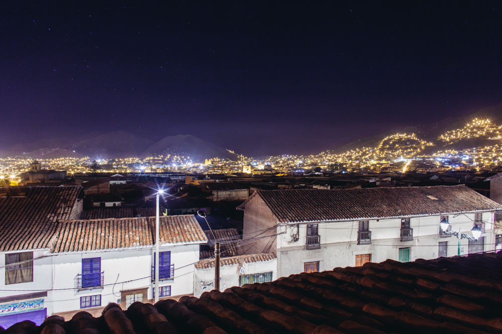 The view from my hostel