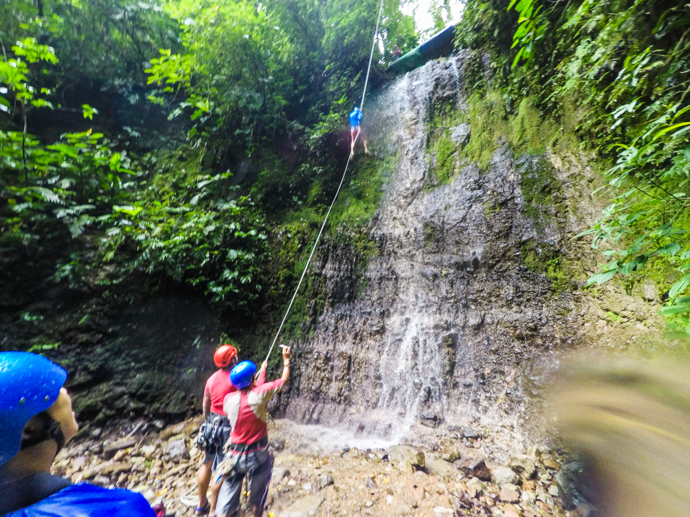 Waterfall Rappelling