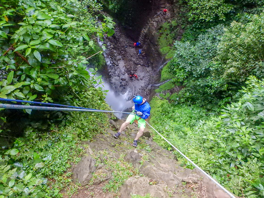 Waterfall Rappelling
