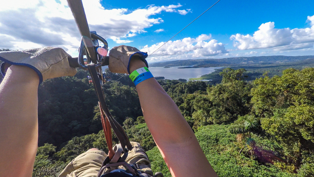 Ziplining
